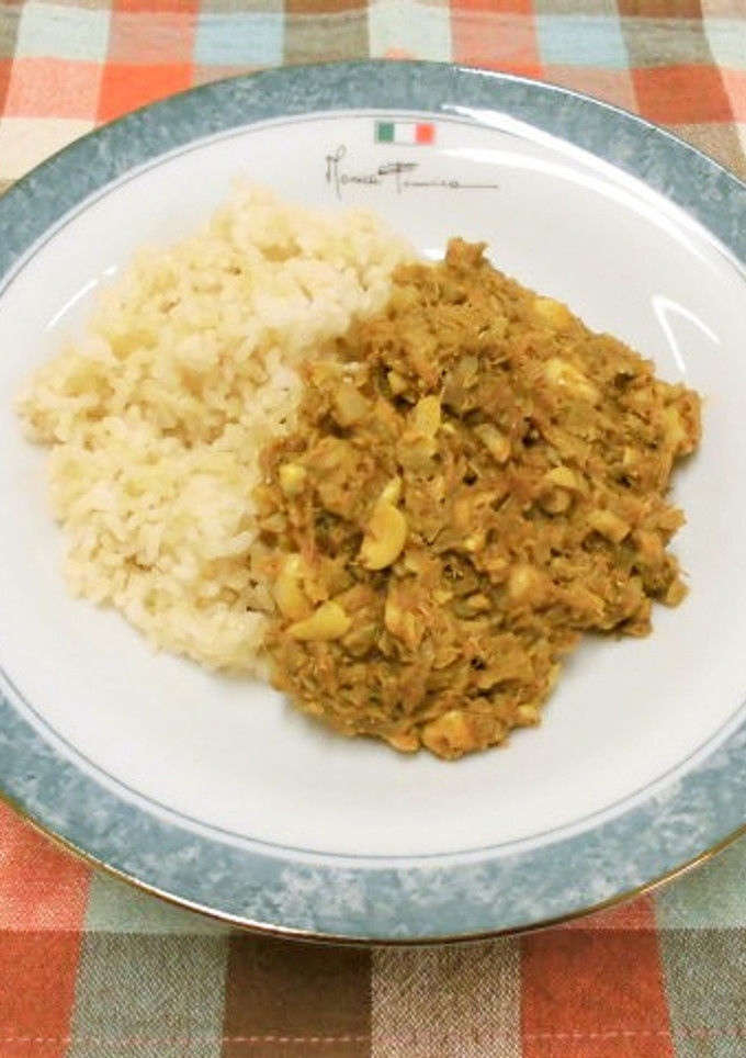 サバ缶と大豆のドライカレー-レシピのメイン写真