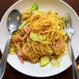 簡単 ベーコンキャベツのパスタ