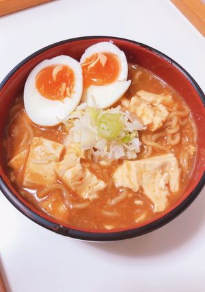 みそラーメンで麻婆風麺-レシピのメイン写真