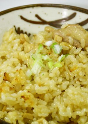 具だくさん「鶏とエリンギの炊き込み」-レシピのメイン写真