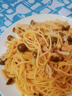スボラが作る和風パスタ-レシピのメイン写真