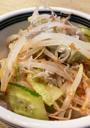 簡単！もやしときゅうりのちりめん和え-レシピのメイン写真