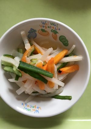 【保育園給食】柿なます-レシピのメイン写真