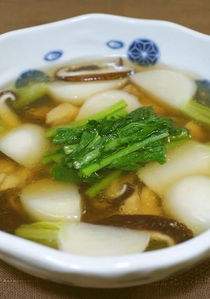 かぶ・鶏肉・きのこのスープ煮-レシピのメイン写真