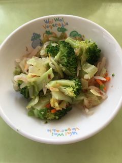 【保育園給食】ブロッコリーのおかか和え-レシピのメイン写真