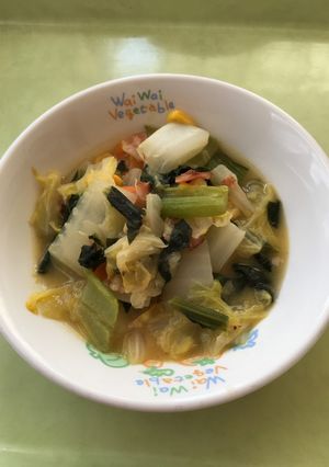 【保育園給食】白菜のベーコン煮-レシピのメイン写真