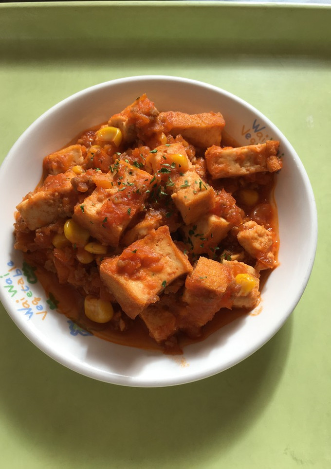 【保育園給食】厚揚げのミートソース煮-レシピのメイン写真