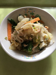 【保育園給食】切干大根と小松菜のサラダ-レシピのメイン写真