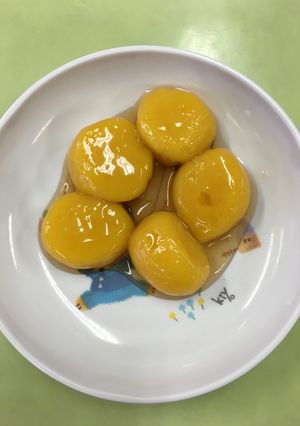 【保育園給食】冬至かぼちゃ団子みたらし味-レシピのメイン写真