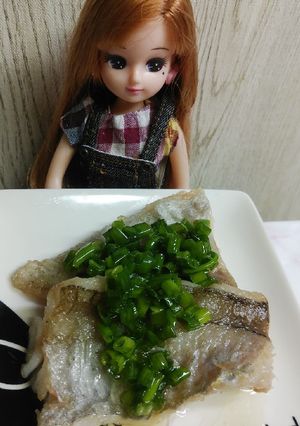 リカちゃん♡タラє(･Θ･)эねぎ塩だれ-レシピのメイン写真
