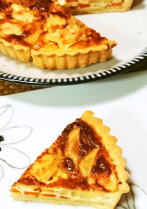 じゃがいもとニンジン、エビの米粉キッシュ-レシピのメイン写真