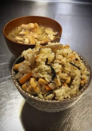 ひじきご飯とけんちん汁-レシピのメイン写真