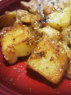 鶏肉とじゃがいものハニーマスタードソテー-レシピのメイン写真