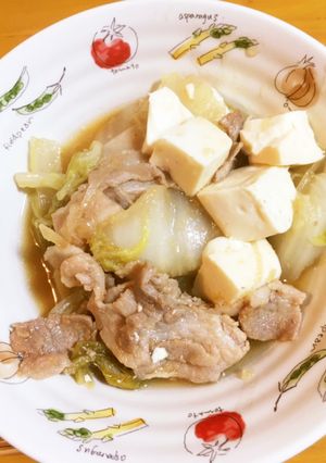豚バラ肉と白菜のおろし大根煮-レシピのメイン写真