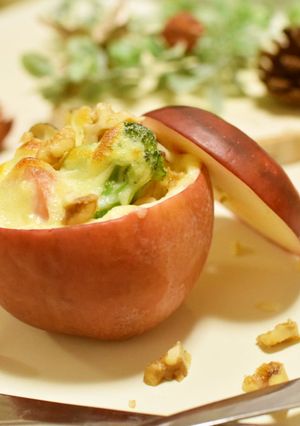 まるごとりんごグラタン-レシピのメイン写真