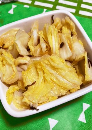 白菜消費の漬けものもどき-レシピのメイン写真