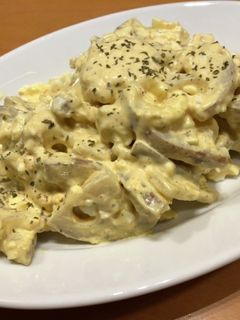 シャキシャキレンコンのタルタル胡麻サラダ-レシピのメイン写真