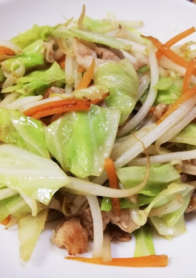 基本の野菜炒め-レシピのメイン写真