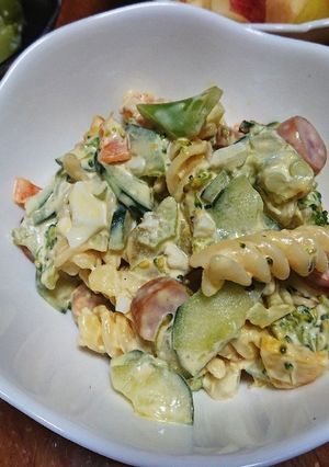 野菜たっぷりマカロニサラダ-レシピのメイン写真