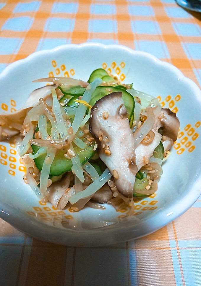 彼女がほっこり♪野菜ときのこのナムル♡-レシピのメイン写真