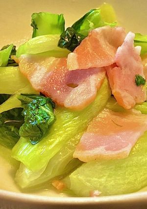 シンプル！中華チンゲンサイ　タロの弁当-レシピのメイン写真
