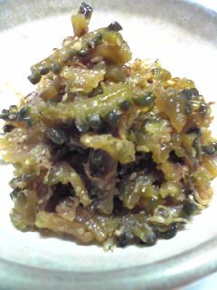 ご飯がすすむ♪ほろ苦ゴーヤの佃煮☆-レシピのメイン写真