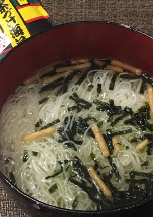 永谷園お茶づけアレンジ!簡単にゅうめん✨-レシピのメイン写真