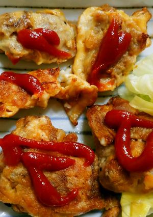手で混ぜて、お弁当にカリふわ豚こまピカタ-レシピのメイン写真