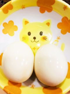 ゆで卵 つるんと綺麗に剥く秘密 失敗なし-レシピのメイン写真