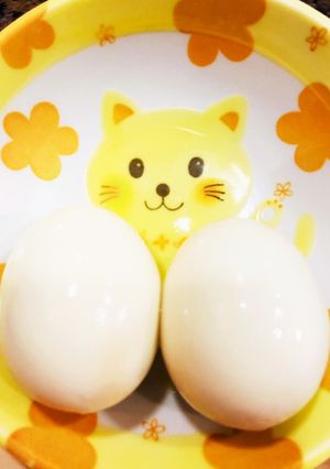 ゆで卵　つるんと綺麗に剥く秘密　失敗なし-レシピのメイン写真