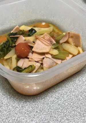 セロリの葉・コンソメ風味-レシピのメイン写真
