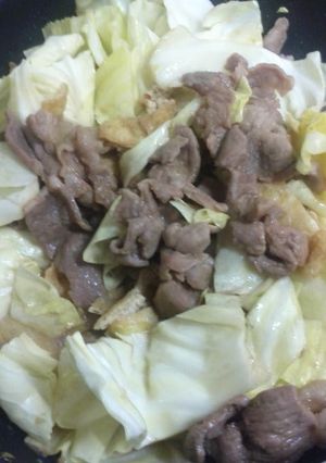 豚&キャベツの生姜醤油炒め-レシピのメイン写真