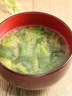 簡単!ほうれん草のお味噌汁☆胡麻風味-レシピのメイン写真