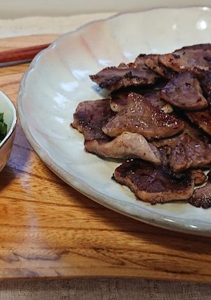 コスパ抜群、コリコリ美味しいねぎ塩豚タン-レシピのメイン写真