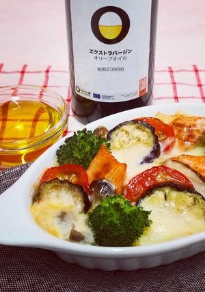 鮭と秋野菜のほっこりドリア-レシピのメイン写真
