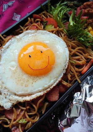 ❜20/11/19 焼きそば弁当-レシピのメイン写真