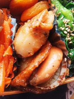 お弁当★ホタテ照り焼きバター★作り置き-レシピのメイン写真