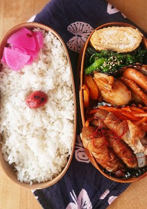 お弁当★味染みこんにゃく肉巻き★作り置き-レシピのメイン写真