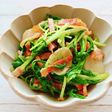 食欲そそる!豆苗とベーコンのスタミナ炒め