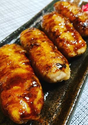 魅惑のモチモチ甘辛タレ 肉巻ききりたんぽ-レシピのメイン写真