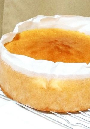 簡単スポンジケーキ(15cm)-レシピのメイン写真