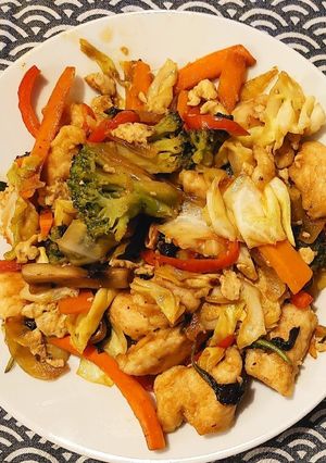 南蛮チキンの野菜炒め-レシピのメイン写真