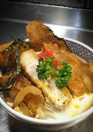 ハーフ&ハーフのカツ丼-レシピのメイン写真