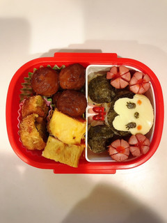簡単!年少さんの幼稚園ミニーちゃん弁当♡-レシピのメイン写真
