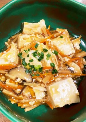 野菜の☆あんかけ豆腐-レシピのメイン写真