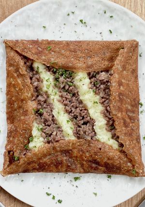 マッシュポテトとひき肉のガレット-レシピのメイン写真