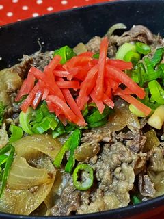 簡単すき焼き丼-レシピのメイン写真