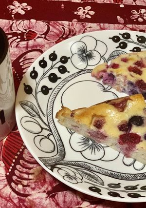 ベイクドミックスベリーチーズケーキ-レシピのメイン写真