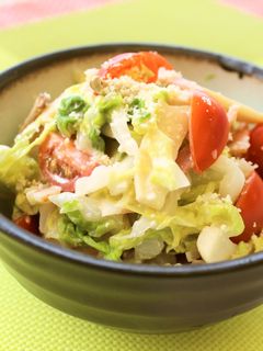 白菜のあったかシーザーサラダ-レシピのメイン写真