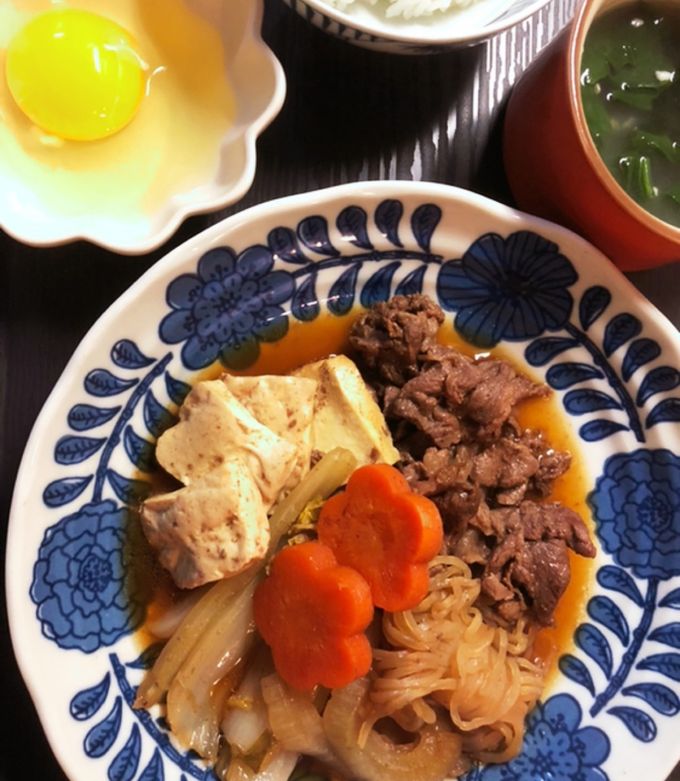 エバラすき焼きのタレで大人の肉豆腐-レシピのメイン写真